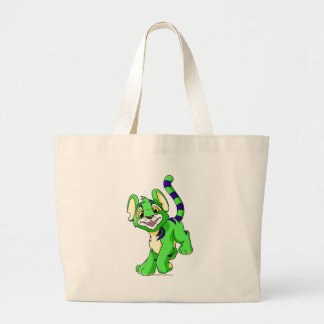 Bolso De Tela Gigante Verde de Kougra