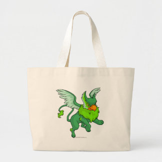 Bolso De Tela Gigante Verde de la aguilera