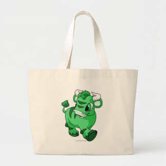 Bolso De Tela Gigante Verde de los Kau