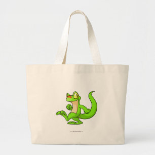 Bolso De Tela Gigante Verde de Techo