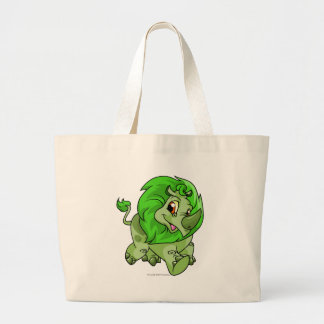 Bolso De Tela Gigante Verde de Tonu