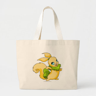 Bolso De Tela Gigante Verde de Usul