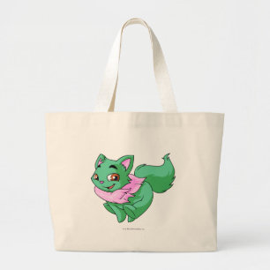 Bolso De Tela Gigante Verde de Wocky