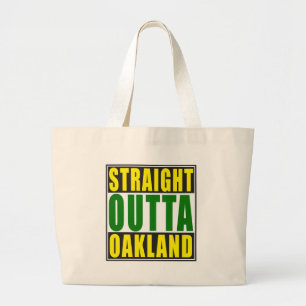 Bolso De Tela Gigante Verde recto de Outta Oakland