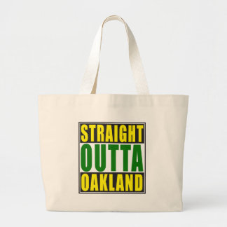 Bolso De Tela Gigante Verde recto de Outta Oakland