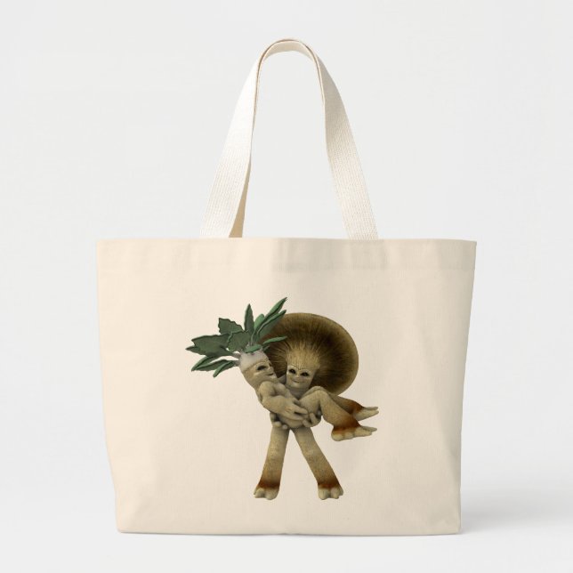 Bolso De Tela Gigante Verduras adorables - Llévame a casa (Frente)