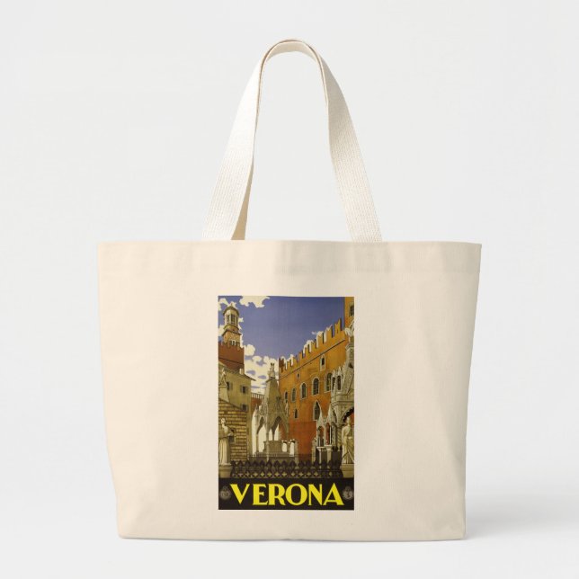 Bolso De Tela Gigante Verona (Frente)