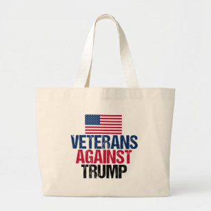 Bolso De Tela Gigante Veteranos contra Trump