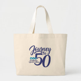 Bolso De Tela Gigante Viaje a 50: Celebrando el Rabino Tote Bag femenino