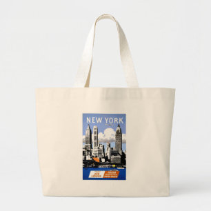 Bolso De Tela Gigante Viajes de Nueva York