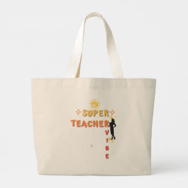 Bolso De Tela Gigante Vibe del superprofesor