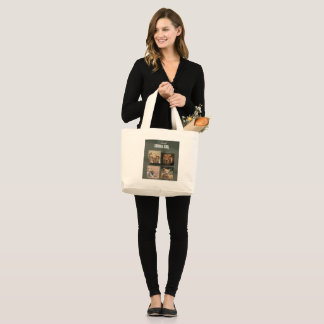 Bolso De Tela Gigante Vida silvestre