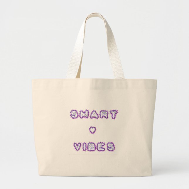 Bolso De Tela Gigante Videos buenos y inteligentes (Frente)