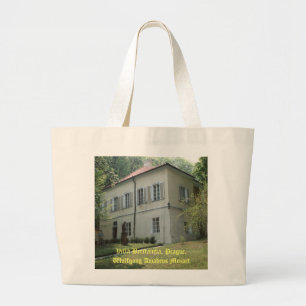 Bolso De Tela Gigante Villa Bertramka-Mozart-Praga