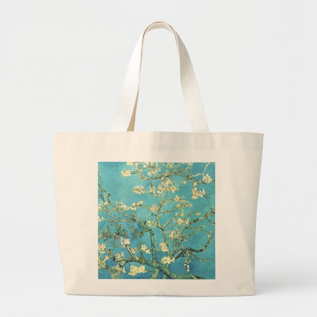 Bolso De Tela Gigante Vincent van Gogh Blossomong Almond Tree (Frente)