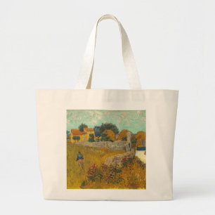 Bolso De Tela Gigante Vincent van Gogh   Granja en Provenza, 1888