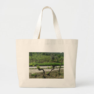 Bolso De Tela Gigante Viñedo de Chianti en la región Italia del vino de