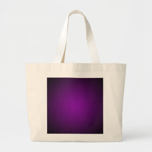 Bolso De Tela Gigante Viñeta Granulada Púrpura-Negra