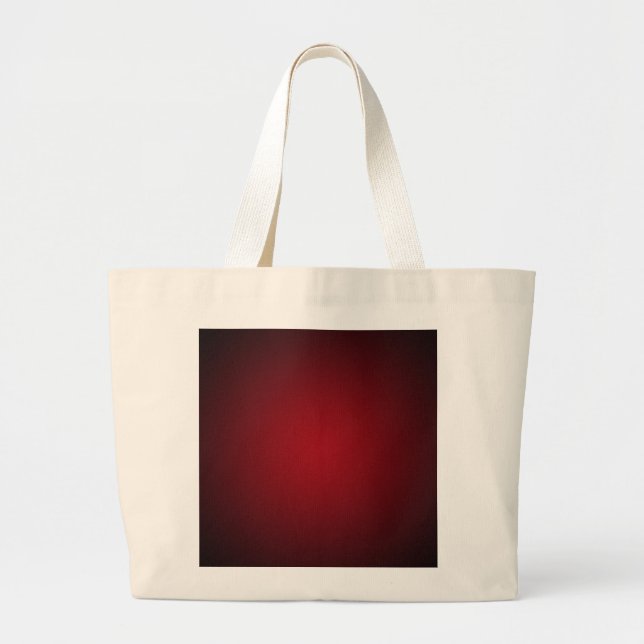 Bolso De Tela Gigante Viñeta gris rojo-negro (Frente)