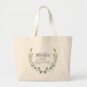 Bolso De Tela Gigante Vino de vegetación rústica madre del crecimiento