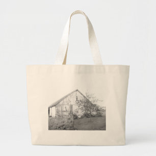 Bolso De Tela Gigante Vintage Barn