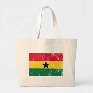 Bolso De Tela Gigante Vintage Ghana