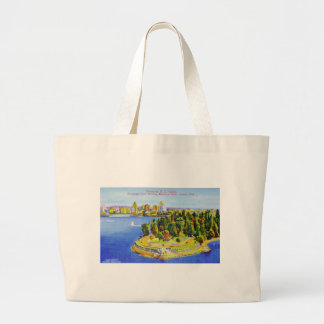 Bolso De Tela Gigante Vintage Vancouver Island British Columbia Tote Bag