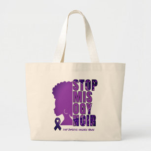 Bolso De Tela Gigante Violencia Doméstica Evitar la MISOGYNOIR