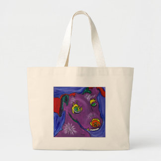 BOLSO DE TELA GIGANTE VIOLETA