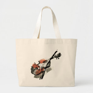 Bolso De Tela Gigante Violin
