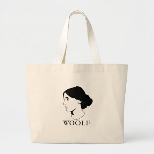 Bolso De Tela Gigante Virginia Woolf