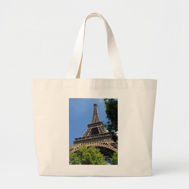 Bolso De Tela Gigante ¡Vive la Francia! Bolso gigante (Frente)