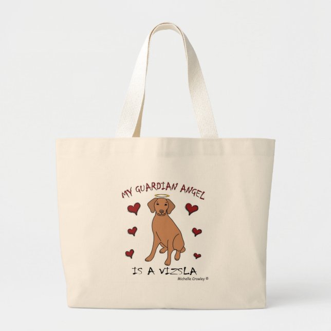 Bolso De Tela Gigante Vizsla (Frente)
