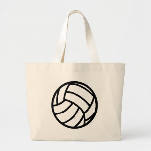 Bolso De Tela Gigante Voleibol