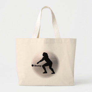Bolso De Tela Gigante voleibol ibump