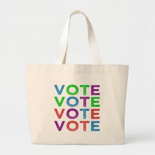 Bolso De Tela Gigante VOTA en varios colores