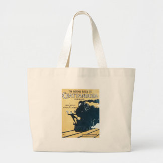 Bolso De Tela Gigante Voy de vuelta al Chattanooga Tennessee Songbook C
