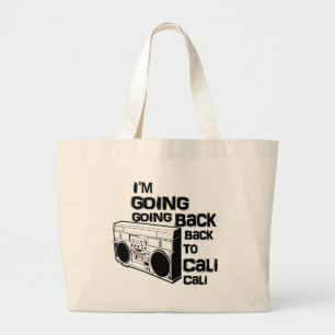Bolso De Tela Gigante Voy detrás Cali-Bolso
