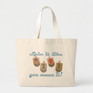 Bolso De Tela Gigante ¡vuelta tiene gusto de usted malo él!
