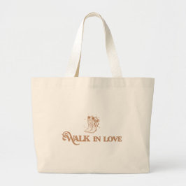Bolso De Tela Gigante Walk in Love Western Cowgirl Boots