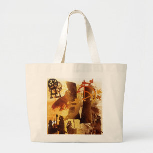 Bolso De Tela Gigante Watchstone y símbolos