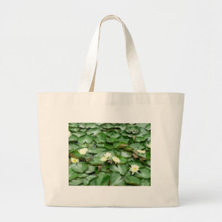 Bolso De Tela Gigante Water Lillies