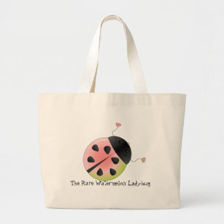 Bolso De Tela Gigante Watermelon Ladybug