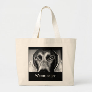 Bolso De Tela Gigante Weimaraner