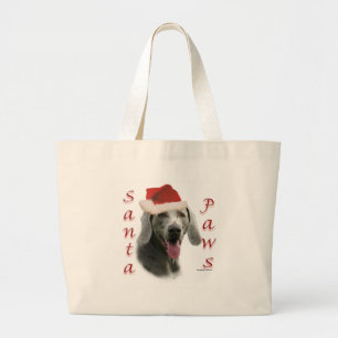 Bolso De Tela Gigante Weimaraner Santa Paws