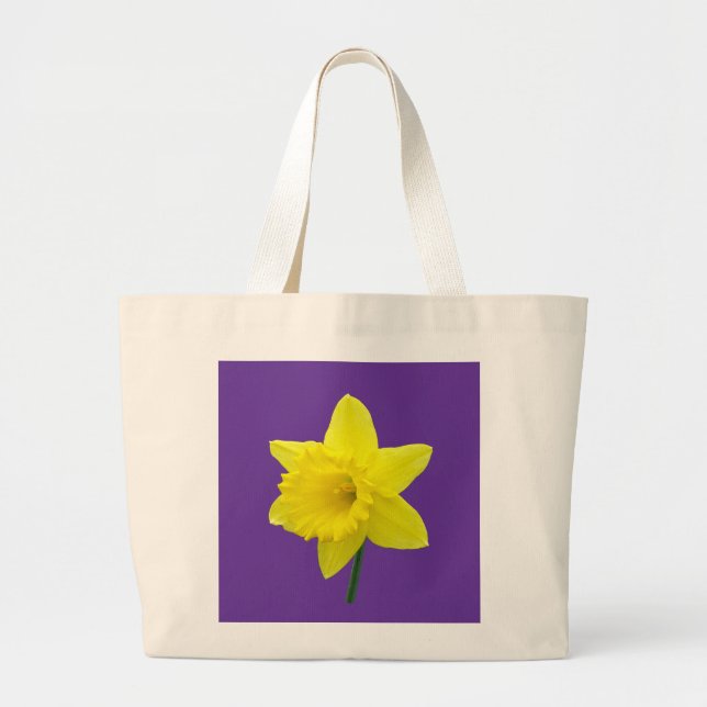 Bolso De Tela Gigante Welsh Daffodil (Frente)