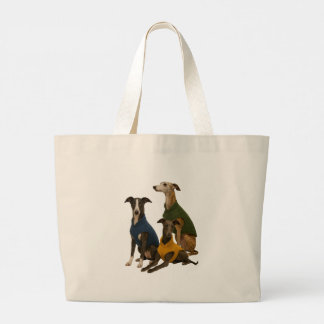 Bolso De Tela Gigante Whippet Bueno