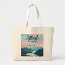 Bolso De Tela Gigante Whistler Canada British Columbia Skirre Resort Ret