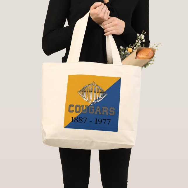 Bolso De Tela Gigante Whittier Jr High SchoolTote Bag (Anverso (producto))