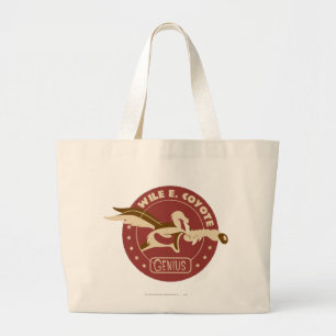 Bolso De Tela Gigante Wile E. Coyote Genio
